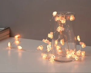 IKEA FOSSTA STRING LIGHTS HOLIDAY / CHRISTMAS RABBITS x32 - Picture 1 of 5