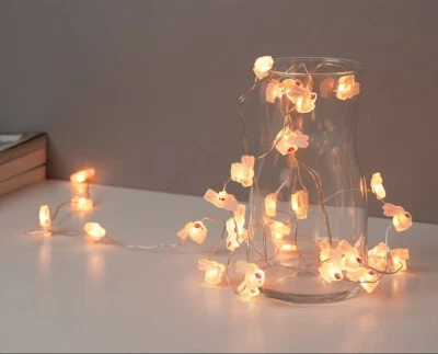 IKEA FOSSTA STRING LIGHTS HOLIDAY / CHRISTMAS RABBITS x32 - Image 1 of 4