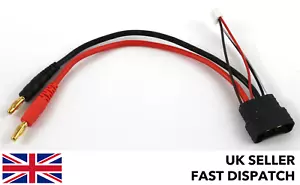 TRX Stecker Balance Lipo Ladekabel/Leitung 3S bis 4 mm Kugel/Banane *Traxxas Compat* - Bild 1 von 4