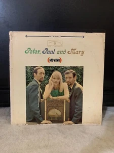 Peter Paul And Mary Moving 1963 LP Vinyl Record Album Warner Bros. WS-1473* - Picture 1 of 2