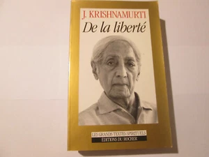 KRISHNAMURTI . DE LA LIBERTE . - Foto 1 di 1