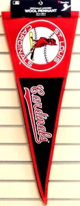 St. Louis Cardinals Vintage Embroidered Wool Pennant Banner 13"x32" - Picture 1 of 1