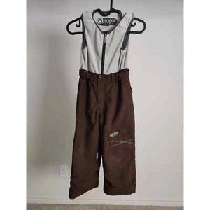 (V) ORIGINAL Jupa Kidss snow bodysuit jumpsuit sleeveless ski winter brown sz 5 - Picture 1 of 10