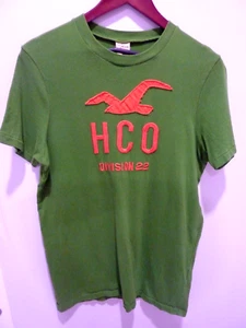 Hollister Y2K Vintage Mens L T-shirt HCO DIVISION 22 - Picture 1 of 6