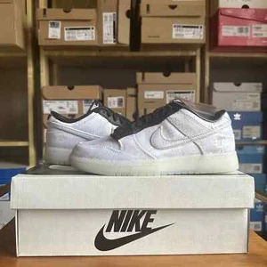 Reino Unido 5,5 - Nike Dunk Low SP x Fragmento CLOT - Blanco - Imagen 1 de 6
