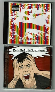 2 Punk CDs: Brainbucks - new age München + Hörspiel Kein Halt in Freimann - Picture 1 of 1