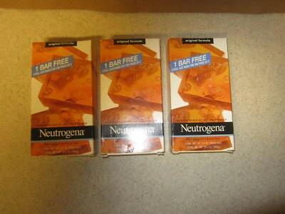  LOT OF 9 BARS Neutrogena Transparent Facial Bar Soap  - Image 1 of 4