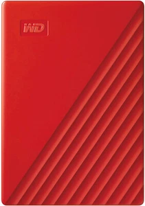 WD 2TB My Passport Portable External 2.5" Hard Drive Storage HDD USB 3.0 Red - Picture 1 of 3