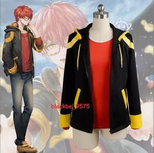 Anime Choi Hoodie T-Shirt Mantel Tops Cosplay Fit For Mystic Messenger 707 Luciel - Bild 1 von 9
