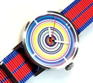 Concentric A-015 - Designer-Uhren Unikat - Minimal Art - Picture 1 of 12