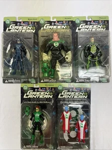 DC Direct Green Lantern Series 1 Action Figure Set (5) Complete Set! Sealed! - Picture 1 of 12