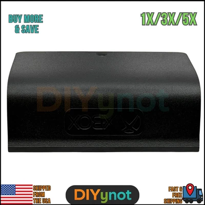 Battery Back Door Lid Cover Replacement For Xbox One Controller Black - 1x/3x/5x - Image 1 of 4