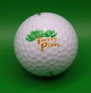 Pelota de golf Torrey Pines logotipo MAXFLI LA JOLLA SAN DIEGO CA CALIFORNIA - Imagen 1 de 3