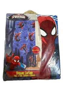 Cortina de ducha de tela Marvel Spider-Man Spiderman - Imagen 1 de 2