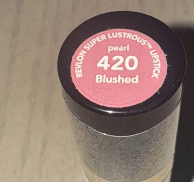 2 PACK Revlon Super Lustrous Pearl Lipstick 420 BLUSHED NWOB - Image 1 of 3