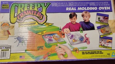VINTAGE "CREEPY CRAWLERS WORKSHOP" W/BOX NR - Image 1 of 4