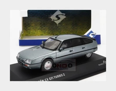 1:43 SOLIDO Citroen Cx 2.5I Gti Turbo 2 1988 Blue Grey SL4311704 - Immagine 1 di 2