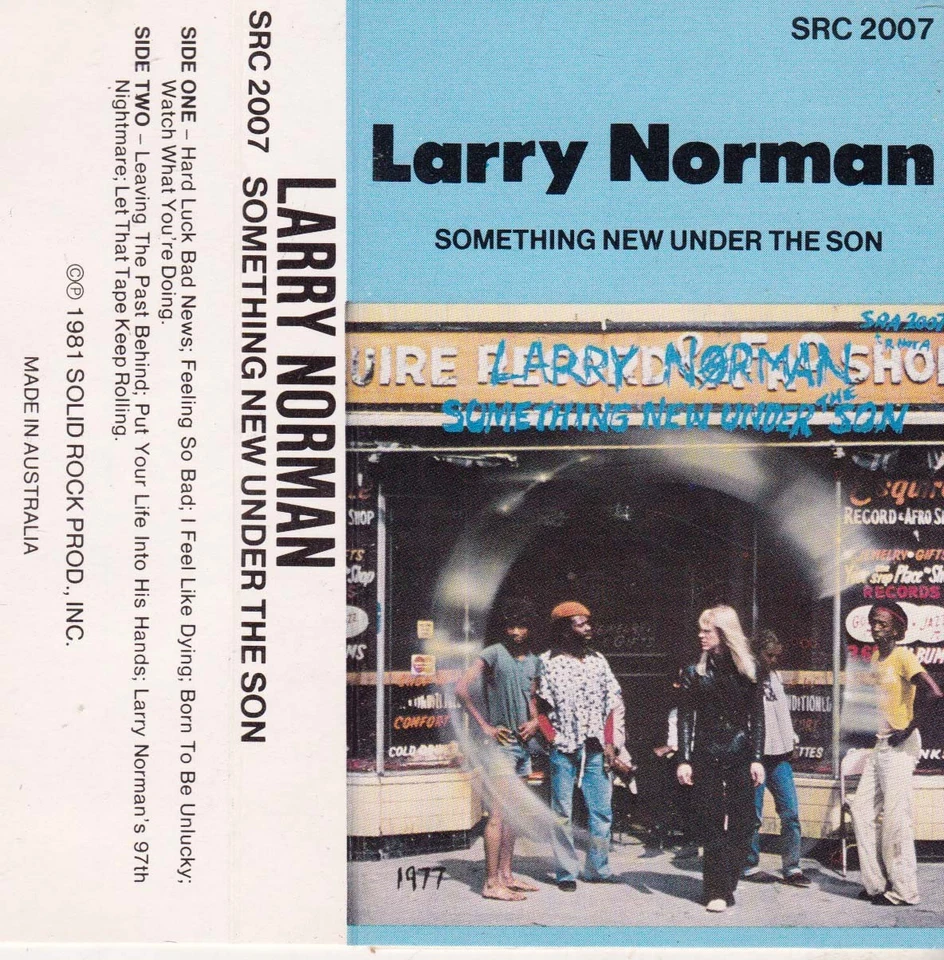 LARRY NORMAN Something New Under The Son   - Cassette - Tape  [New Case] SirH70 - Image 1 of 1