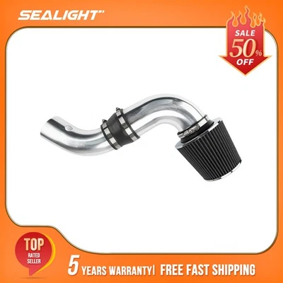 Kit de admisión de aire frío + filtro negro 3,5" para Chevrolet S10 V6 1996-2003 4,3 L Foto 1 de 4