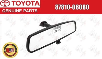 Toyota OEM Interior Inside Rear View Mirror 87810-06080 for Corolla - Image 1 of 4