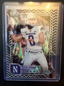 2025 Bowman University Chrome Preston Stone 1st Black and White /48 - Bild 1 von 1