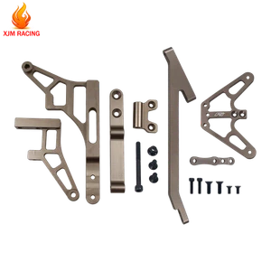 CNC Metal Front And Rear Support Kit for 1/5 ROFUN RV F5 MCD XS5 RR5 Buggy Part  - Picture 1 of 7