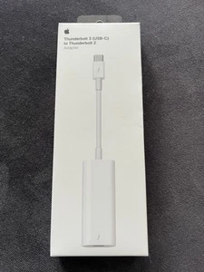 Genuine Apple Thunderbolt 3 (USB C) to Thunderbolt 2 Adapter | New - Afbeelding 1 van 5