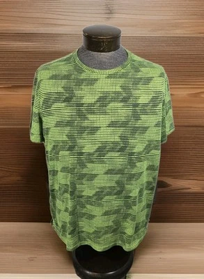 Camisa de correr Fila para mujer XL eléctrica amarilla manga corta bolsillo con cremallera Foto 1 de 4