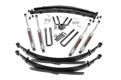Kit de elevación Rough Country 4" para Dodge W100/W200/W300 1970-1974 | Dana 60 - 331,20 Foto 1 de 3