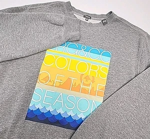 LRG Lifted Research Group Sweatshirt Grau Colors Of Season Herren Größe XXL 2XL Crew - Bild 1 von 15