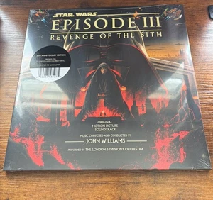 Star Wars Episode III Revenge of the Sith OST John Williams Vinyl - Lava /3000 - Picture 1 of 2