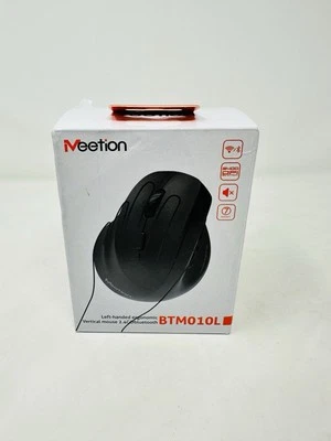 Meetion Ratón Vertical Ergonómico para Zurdos 2.4G Bluetooth BTM010L NUEVO Caja Abierta Foto 1 de 4