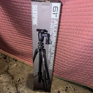 Sunpak - PlatinumPlus Ultra 6000PG 61" Tripod - Black - Picture 1 of 6