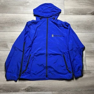 Rolls Royce Employee Windbreaker Jacket L Full Zip Port Authority Blue - Picture 1 of 6