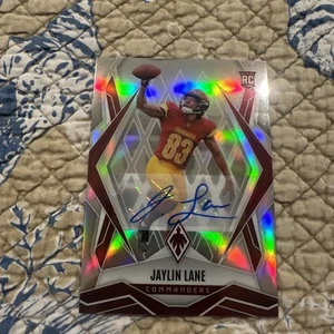 2025 Panini Phoenix Rookie Silver Auto /199 Jaylin Lane Washington Commanders  - Bild 1 von 4