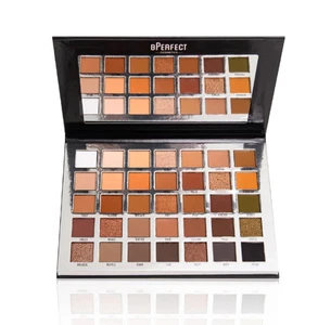 bPerfect Muted Shadow Palette, 28 hochpigmentierte Mattes 7 Buttery Foiled Shimme - Bild 1 von 3