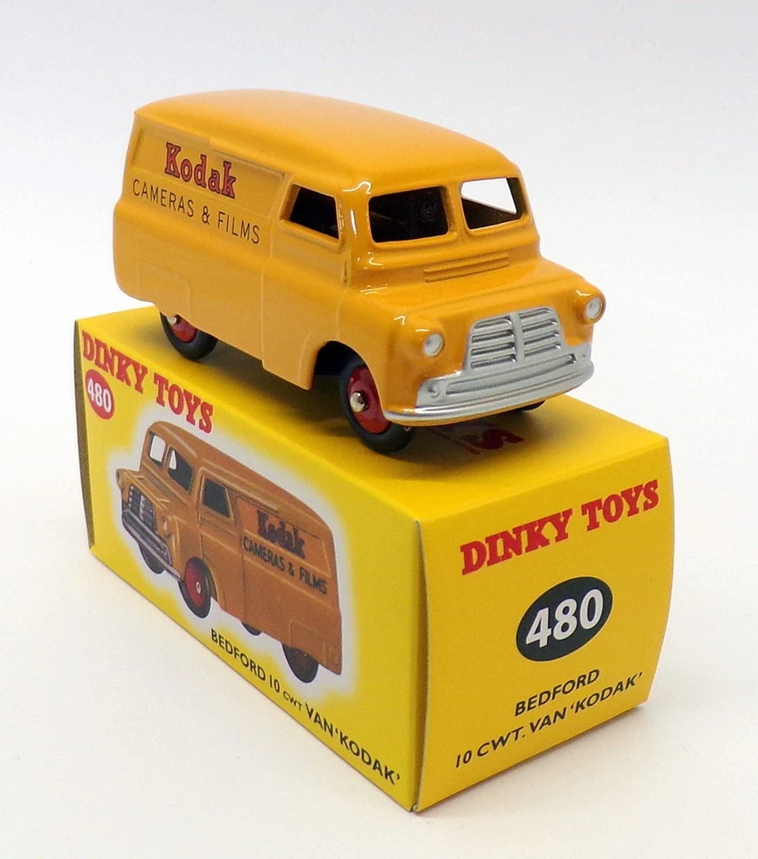 Atlas Editions Dinky Toys 480 - Bedford 10cwt. Furgoneta - Kodak Foto 1 de 3