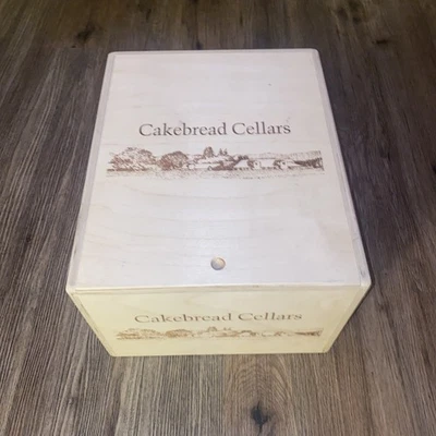 Caja de vino OWC bodegas de pan para pasteles muy raras Foto 1 de 4