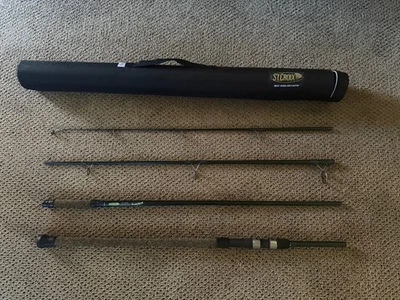 ST. CROIX TSF100M4 4 piezas 10' potencia media Mod-acción rápida Foto 1 de 2