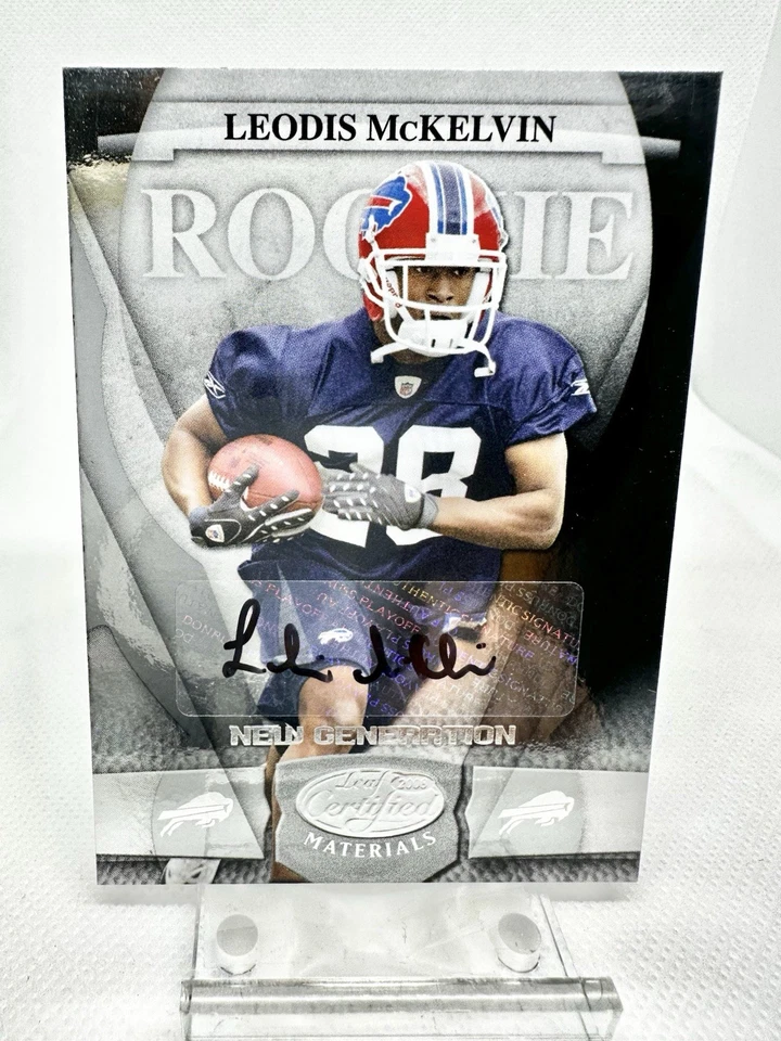 2008 Leaf Certified Materials - New Generation Leodis McKelvin #180 /999 (AU,RC) - Image 1 of 2