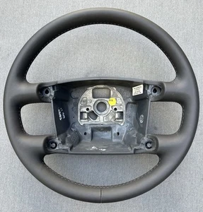 Lenkrad Schalter Leder Anthrazit VW Phaeton 3D0880201BL 3D0419091S R50 - Bild 1 von 6