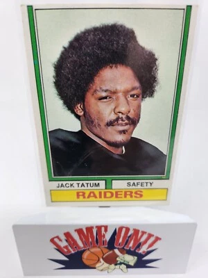 1974 Topps Football #14 Jack Tatum VG (A) - Image 1 of 2