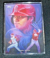 2021 Topps Game Within The Game Shohei Ohtani #12 LA Angels~Paul Jennis Art