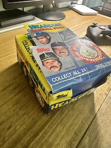 1990 Topps Baseball Heads Up! Baseball Stars w/Box - 24 of 24 Packs - Griffey? - Picture 1 of 5