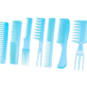8 Pieces of Multifunctional Hair Comb Sets Anti-static Hair Brushes Suitable - Picture 1 of 5