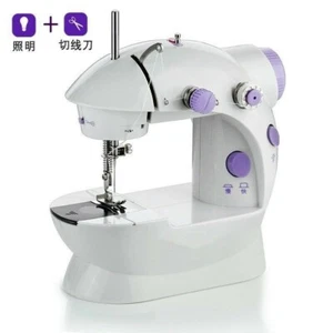 Electric Mini Sewing Machine Send Power Household Desktop with Led 16.5x19cm - Picture 1 of 12