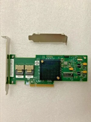 LSI 6Gbps SAS HBA LSI 9200-8i  IT Mode ZFS FreeNAS unRAID - Image 1 of 4