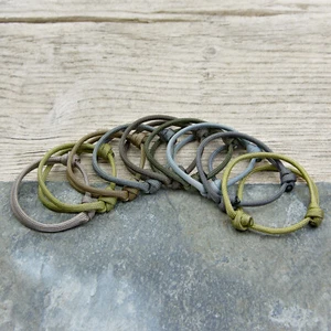 Elite Range, Adjustable Paracord Bracelet Sliding Knot  - Bushcraft Colours - Picture 1 of 12
