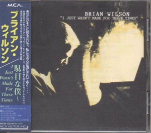 Brian Wilson I Just Wasn't Made For These Times JAPAN CD with OBI MVCM-533 - Picture 1 of 2