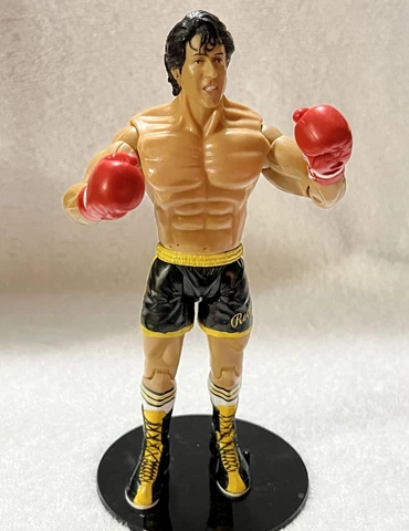 ROCKY • BLACK TRUNKS • CLUBBER FIGHT • ROCKY III JAKKS FIGURE Cover